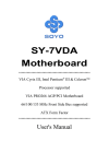 Soyo SY-7VDA Motherboard