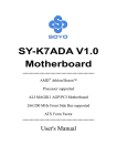 Soyo SY-K7ADA Motherboard
