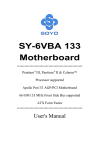 Soyo Slot 1 SY-6VBA133 Motherboard