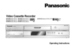 Panasonic NV-MV20 VHS VCR