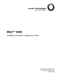 Lucent MAX 6016 (MX60-T1AC