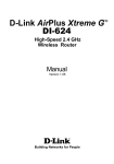 D-Link DI-624 / DWL-G650M Router (DI624KIT)
