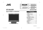 JVC DT-V9L3DY 9-INCH BROADCAST STUDIO MONITOR - LCT2530-001A