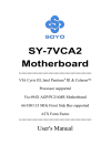 Soyo SY-7VCA2 Motherboard