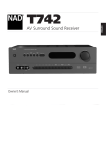 NAD T742 Receiver