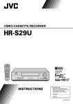 JVC HR-S29 S