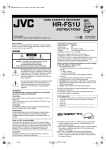 JVC HR-FS1 VHS VCR