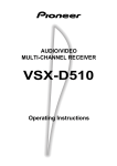 Pioneer VSX-D510 Receiver