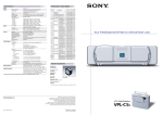 Sony VPL CS1 Multimedia Projector