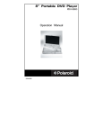 Polaroid PDV-0800 Portable DVD Player with Screen