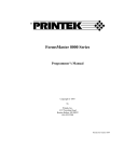 Printek FormsMaster 8000 Matrix Printer