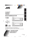 JVC KDS733R Cassette Player