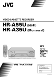 JVC HR-A35 VHS VCR