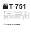 NAD T751 Receiver