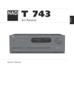 NAD T743 Receiver