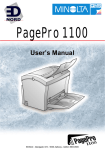 Minolta PagePro 1100 Laser Printer