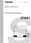 Toshiba 27A51 27" TV - C:\Documents and Settings\Owner\My Documents\Toshiba Repair Guide27A51[1]