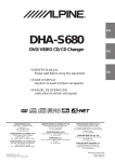 Alpine DHA-S680 6-Disc CD/DVD Changer