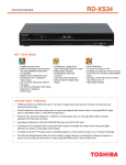 Toshiba RD-XS34 Multi-drive + 160GB DV Input TV Guide WMAG Timeslip