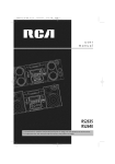 RCA RS2640 CD Shelf System