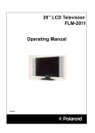 Polaroid FLM-2011 Television