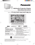 Panasonic PT-60LC14 60" Rear Projection HDTV