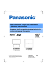 Panasonic PT-47WXD63 47 in. Rear Projection Television