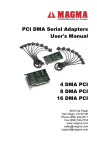 Magma PCI DMA Serial Adapter