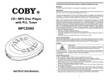 Coby MP-CD900 Personal CD Player