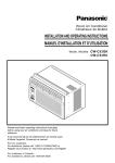 Panasonic CW-C53HU Air Conditioner