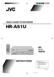 JVC HR-A51 VCR