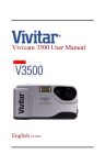 Vivitar ViviCam 3500 Digital Camera