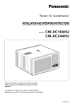 Panasonic CW-XC184HU Air Conditioner