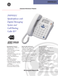 GE 29893GE1 Corded Phone