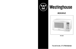 Westinghouse WST3504 Microwave Oven - microwave