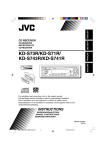 JVC KD-S71R CD Player