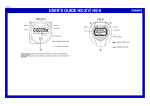 Casio HS6-1 Stopwatch (Black & Grey)
