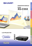 Sharp XG-C55X Multimedia Projector