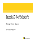 Symantec Event Collector For Check Point VPN-1/Firewall