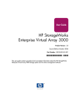 HP StorageWorks Enterprise Virtual Array 3000 (ad543a) Hard Drive Array