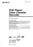 Sony SLV-D360P DVD Player/VCR
