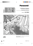 Panasonic SC-PM25 CD Shelf System