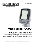 Eagle Cuda 242 Portable Fishfinder