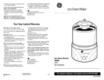 Gel Canister 106765 1.5 Quart Ice Cream Maker - C:\Documents and Settings\Hank Sobah\My Documents\GE Ice Cream Maker