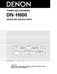 Denon DN-H800 5-Disc CD Changer