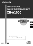 Aiwa XH-A1000 Shelf System