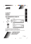 JVC KD-SX992R CD Player