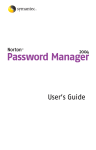 Symantec Norton Password Manager 2004 (C15304)
