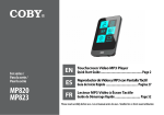 Coby MP820 Video MP4 Player, 4 GB - Coby%20%20MP820%2C823%20ESG_v1.0