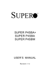 SuperMicro SUPER SBM (P4SBM) Motherboard